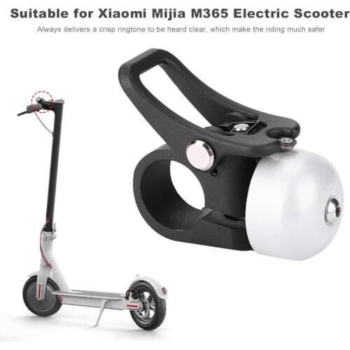 Quick Release Design Of Black Electric Skateboard Bell Hook Fastens Simple Bell For Xiaomi M365 Scooter Parts Riding Parts