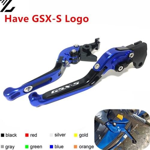 For Suzuki GSX-S 600 750 1000 1300 K1 K2 K3 K4 K5 K6 K7 K8 K9 CNC Adjustable Folding Extendable Motorcycle Brake Clutch Levers