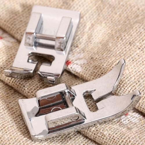 DRELD Home Sewing Machine Zig Zag Snap On Presser Foot Fit For Brother Singer Janome Low Shank Sewing Machine Home Supplies