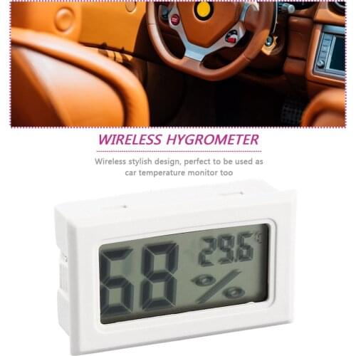 Hot Newest Professional Mini Humidity Meter Indoor Digital Temperature LCD Display Sensor Thermometer Room Hygrometer