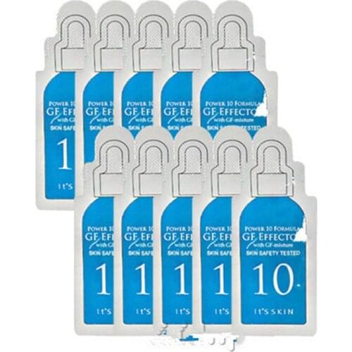 Korean Cosmetics Its Skin Power10 Formula GF Effector Essence Sample 20pcs/lot for Moisturizing