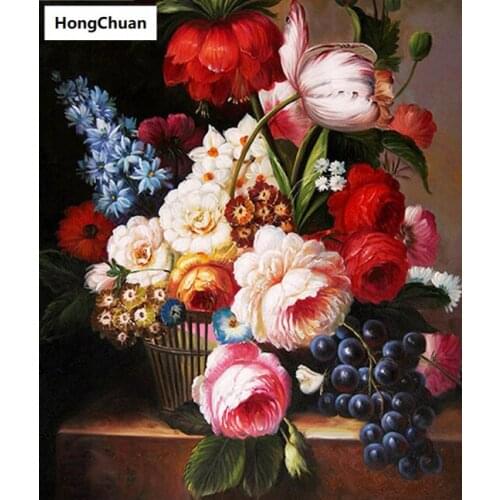 Beautiful flower beauty mural 5D DIY round/square diamond painting embroidery mosaic cross stitch home decoration new year gift