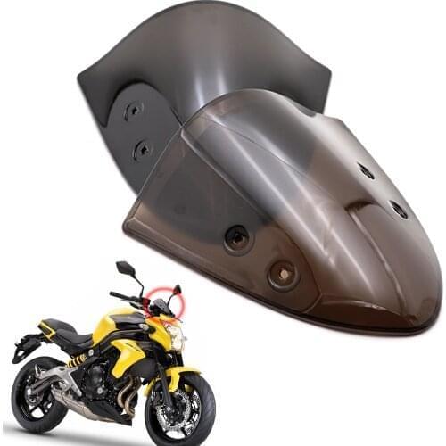 Motorcycle Windshield WindScreen Wind Deflector Wind Shutter front glass For Kawasaki ER-6N Ninja650 ER6N 2012 2013 2014
