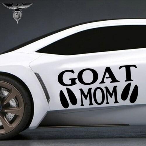 EmpireYing 3 Sizes 8 Colors Cute Wild Animals Goat Mom Sticker Car Window Truck Bumper Door Laptop Vinyl Decal Thanksgiving Days
