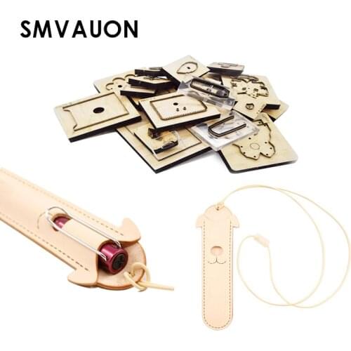 New Pencil Case Handcraft Knife Mold Leather Punch Tool Leather Die Cut Punch Tool Suitable For Common Die-Cutting Machines