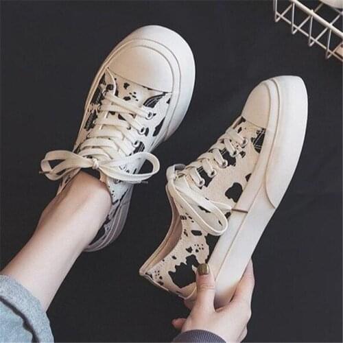 New womens sneakers fashion round-toe cloth lace-up, thick-soled non-slip lightweight and comfortable casual shoes women