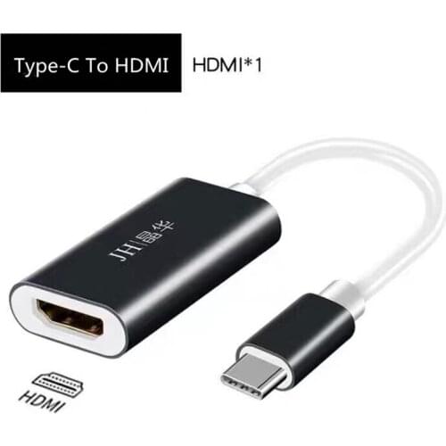 Type-c to HDMI Type C To VGA expansion dock 3-in-1 Jack Type C converter For HUAWEI notebook phones computer connected monitor