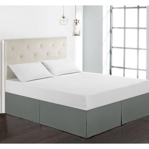 Luxury Solid Color Plush Bed Cloth Bed Skirt Hotel Household Brushed Cloths Bedspreads Home Bedclothes Home Decor