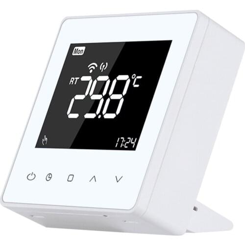 Wi-Fi Smart Thermostat 3A Digital Temperature Controller & Receiver for Gas Boiler Thermal Actuator Motorized Valve APP / Voice