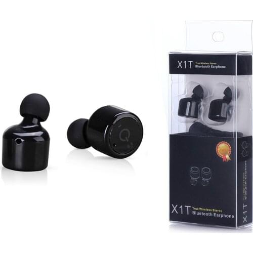 X1T Wireless Bluetooth 4.2 Stereo Car Earbuds Earphone Mini Bluetooth Headset earphone With Mic For Phone 6s 6 7 8 X Samsung