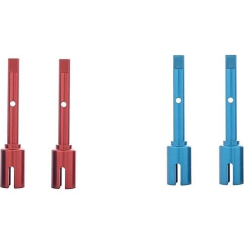 2Pcs Metal Main Drive Shaft Propeller Joint Cup for Tamiya TT02 TT02B TT-02 TT-02B RC Car Upgrade Parts Accessories