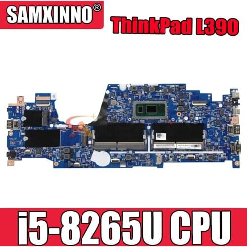 Akemy For Lenovo ThinkPad L390 Laptop Motherboard LKL-2 MB 18724-1M 448.0FC02.001M 448.0FC02.0011 CPU i5-8265U Tested testing