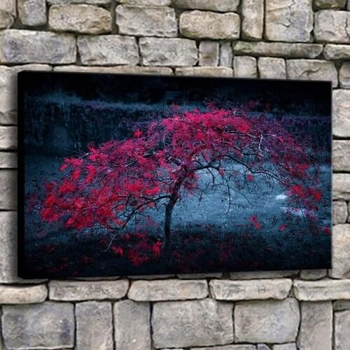 Diy Diamond Painting Full Square Round Drill Home Decor Lonely Tree In Dark Nature 5D Diamond Embroidery Mosaic,A2120