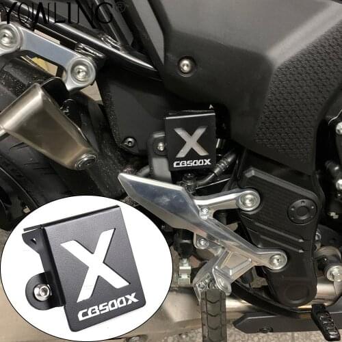 Motorcycle Aluminium Rear Brake Fluid Reservoir Cover Protective Gurad FOR Honda CB500X CB 500X 500 X 2019 2020 2021 Accessories