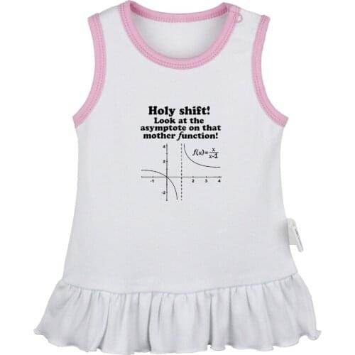 Holy Shift Look Asymptote That Mother Function Monkey Newborn Baby Girls Dresses Toddler Sleeveless Dress Infant Cotton Clothes
