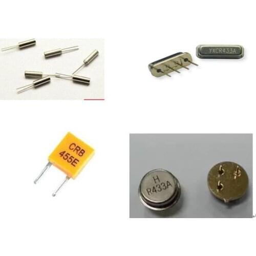Free Ship 10PCS 32.768K/3*8mm Passive Crystal Oscillators 32.768KHZ 2*6 cylindrical 455KHZ/CRB 455E 455K /R433A 433M 433MHZ dip