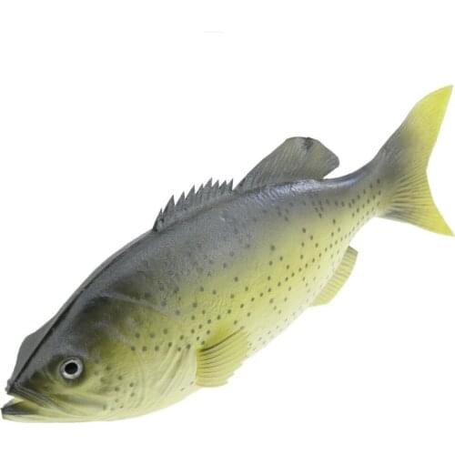 Gresorth 11.6 inch Incredible Trout Decoration Artificial Freshwater Fish Fake Sea Creatures Home Party Christmas Display