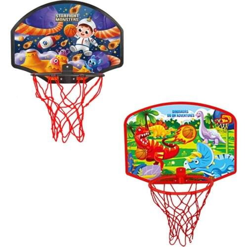 Kids Mini Basketball Board Box Net Set Backboard Hoop Mini Netball Children Toys for Indoor Outdoor Exercise Sport Ornaments