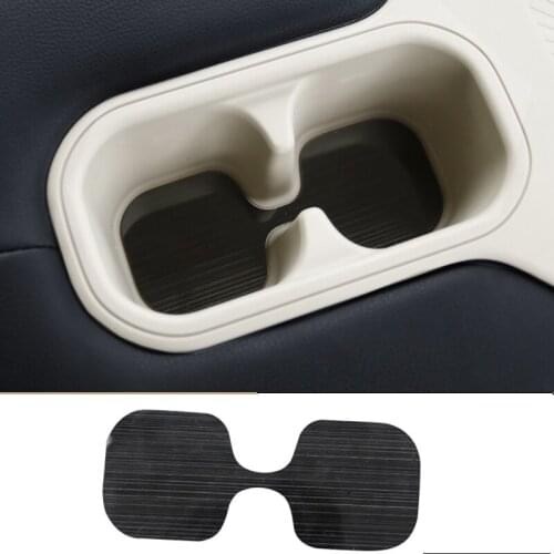 For Honda CRV CR-V 2017 2018 2019 2020 Car Cup Holder Cover Frame Trim decorative sticker accessories CarStyling