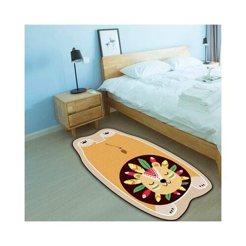 Creative Animal Carpet Bedside Soft Non-Slip Bedroom Home Decorative Floor Mat