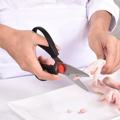Scissors Kitchen Tools Stainless Steel Multi-Functional Scissors Detachable Household Chicken Bone Scissors Food Scissors