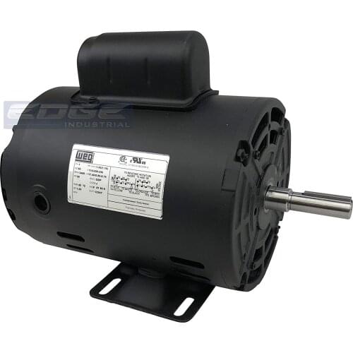 New WEG 1.5HP motor electric fan pump compressor universal 56 frame 3430 RPM 1 stage 115 / VAC