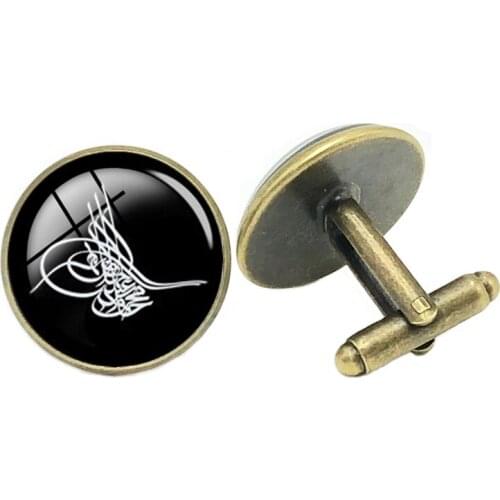 2020 New Creative All-match Suit Charm French Glass Cabochon Charm Cufflinks Mens Gift Cufflinks Jewelry