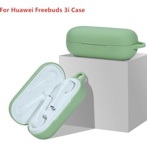 New Arrival Anti-fall Earphone Case Silicone Protective Cover Shell for Huawei Freebuds 3i Wireless Bluetooth Earphones Case