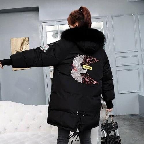 2019 Direct Selling Polyester Long No Zipper High Waist The Woman Cotton-padded Clothes Autumn And Winter New Cotton Enlarge