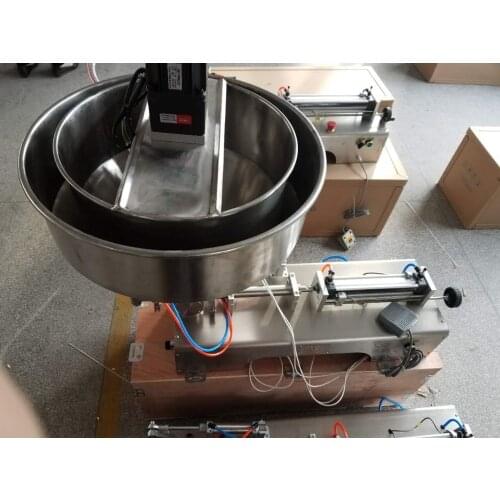 Filling machine Single nozzle Paste Valve range 10-300ml packaging equipment add Stirring and heating function