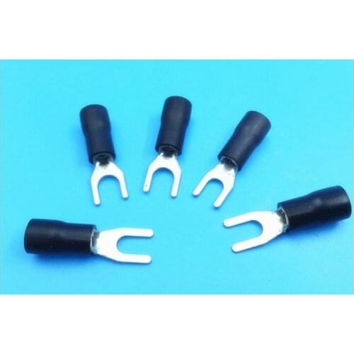 SV3.5-4 5 6MM Y type furcate pre-insulating terminals / cold-pressed wiring terminal