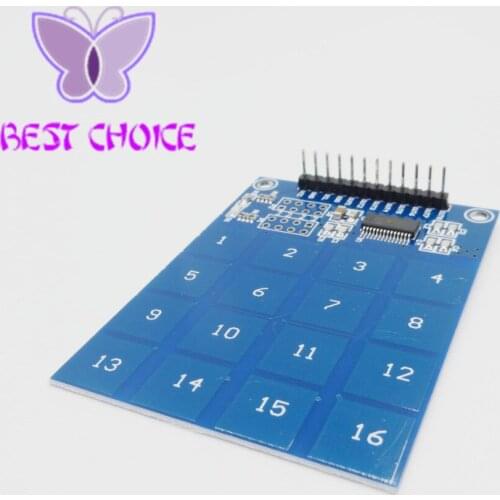 TTP229 16 Channel 16 Way Digital Capacitive Switch Touch Sensor Module For Arduino