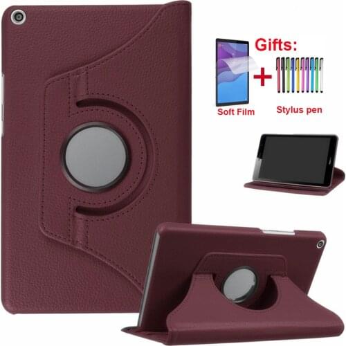 360 Rotating Case for Huawei MediaPad T5 10 T3 9.6 M5 Lite 10.1 PU Leather Cover for Huawei MatePad Pro 10.8 10.4 T8 Tablet Case