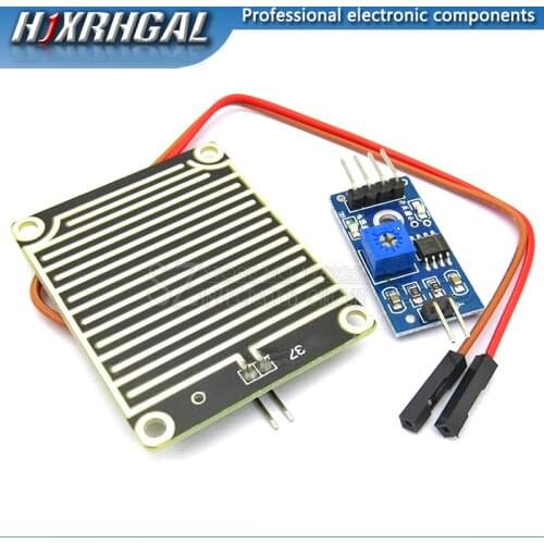 1pcs Rain Raindrops controller module detection Rainwater Foliar Sensitivity sensor Power Module new hjxrhgal