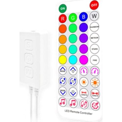 DC5-24V 12V SP611E Bluetooth-compatible Smart RGB Pixel Music Controller For WS2812B WS2811 Addressable Led Strip Light Tape