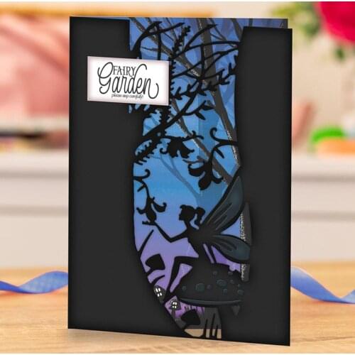 Flower Fairy Hollow Lace Metal Cutting Dies Cut Die Mold Card Scrapbook Paper Craft Knife Mould Blade Punch Stencils 2021 New