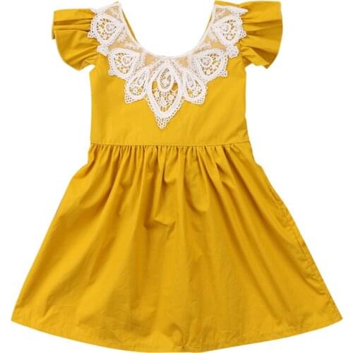 Toddler Kid Baby Girls Lace Party Pageant Tutu Dress Sundress