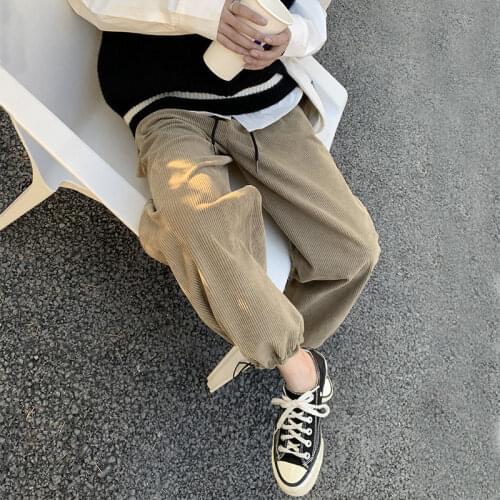 Houzhou Women's Corduroy Trousers
