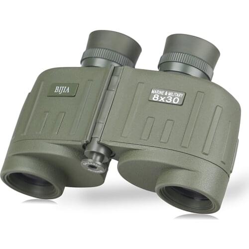 8x30 BAK4 Classic New HD Binoculars Millitary Night Vision Concert Outdoor Tourism Viewing Telescope With Campass Waterproof