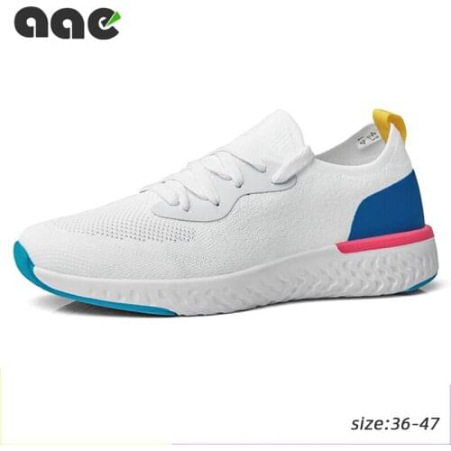 2020 Men Casual Shoes Lace-up Unisex Shoes Lightweight Comfortable Breathable Couples Walking Sneakers Tenis Feminino Zapatos 47