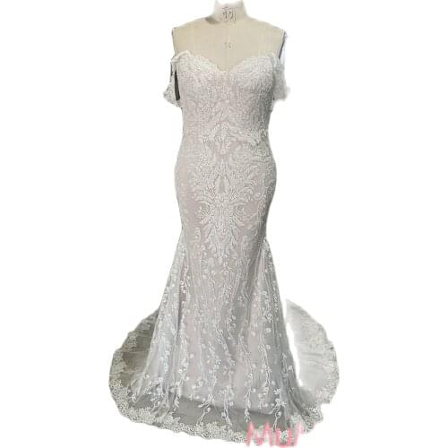 LEOMUMU Wedding Dresses With A Train