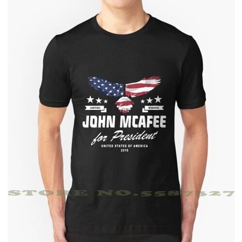 John Mcafee For President 2016 Summer Funny T Shirt For Men Women John Mcafee Mcafee Johnmcafee Usa Election United States