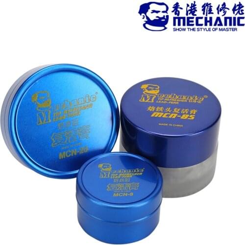 MECHANIC Soldering Iron Tip Refresher Clean Paste for Oxide Solder Iron Tip Head Resurrection MCN-8S Repair Tools