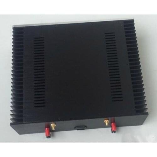 NEW4313 Full Aluminum amplifier Enclosure chassis box with heatsink