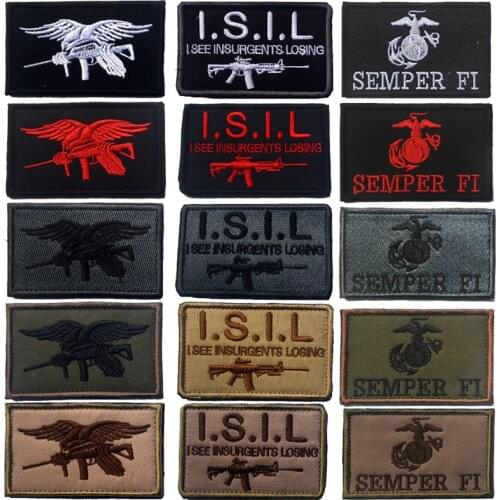 US NAVY Patch SEAL Team 6 TRIDENT TACTICAL patch Seals Team Trident Lion badge ARMY patches applique for uniform