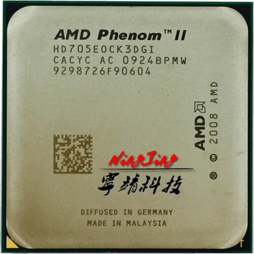 AMD Phenom II X3 705e 705 2.5 GHz Triple-Core CPU Processor HD705EOCK3DGI Socket AM3