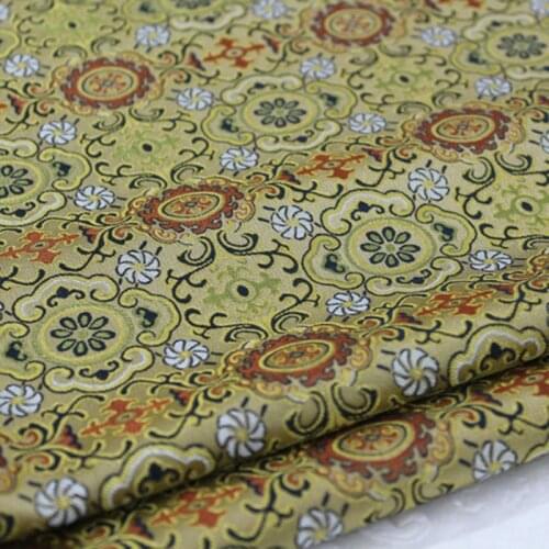 CF117 1yard Silk Fabric Chinese Style Brocade Jacquard Fabric For Men Dress Fabric Chinese Dress DIY Fabric For Chinese Cloth