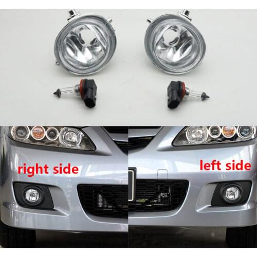 Soarhorse For Mazda 3 6 5 Axela MX-5 CX-7 MPV Miata Front Fog Lights with Bulbs LE45-51-690C LE46-51-680C