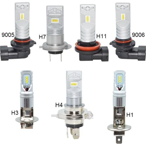 LED Car headlight h11 LED H1 H3 h4 h7 hb4/9006 hb3/9005 White 6000K 3200lm LED Car Lamp Auto lights Car fog lights