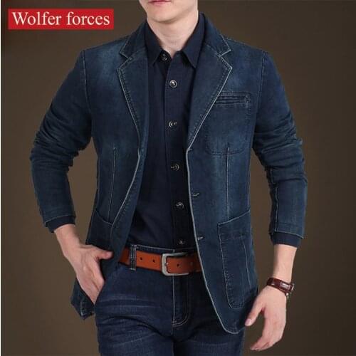 Wolfer forces Men's Casual Blazers